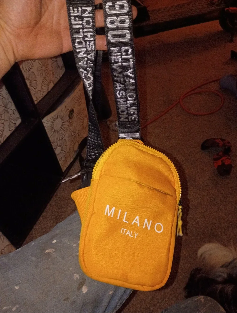 Mens Throw Over Bag